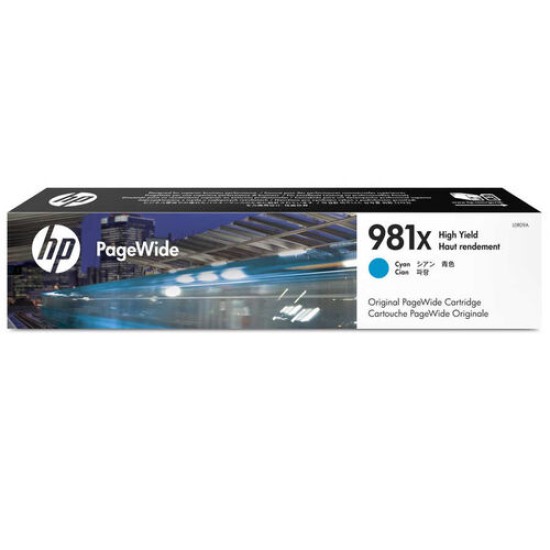 HP L0R09A 981X Mavi Orjinal Kartuş Yüksek Kapasite - PageWide 556dn / MFP586z T13092 HP L0R09A 981X Mavi Orjinal Kartuş Yüksek Kapasite - PageWide 556dn / MFP586z T13092