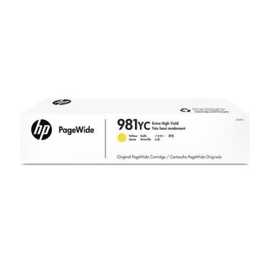 HP L0R19YC 981YC Sarı Orjinal Kartuş Ekstra Yüksek Kapasite - PageWide 556dn / MFP586z T13098 HP L0R19YC 981YC Sarı Orjinal Kartuş Ekstra Yüksek Kapasite - PageWide 556dn / MFP586z T13098