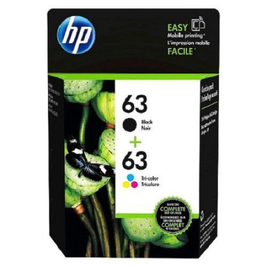 HP L0R46A 63+63 Siyah Renkli İkili Paket Orjinal Kartuş - DeskJet 1112 / 2130 T14439 HP L0R46A 63+63 Siyah Renkli İkili Paket Orjinal Kartuş - DeskJet 1112 / 2130 T14439