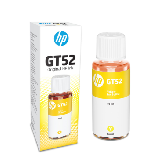HP M0H56AE GT-52 Sarı Orjinal Mürekkep Kartuşu T7723 HP M0H56AE GT-52 Sarı Orjinal Mürekkep Kartuşu T7723