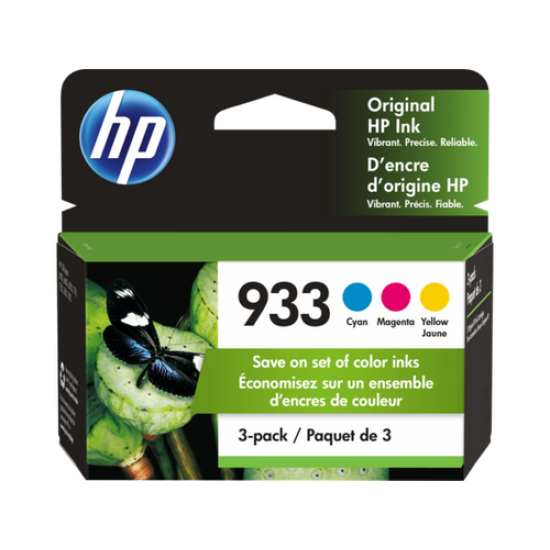 HP N9H56FN 933 3'lü Paket Renkli Orjinal Kartuş - OfficeJet 6100 HP N9H56FN 933 3'lü Paket Renkli Orjinal Kartuş - OfficeJet 6100