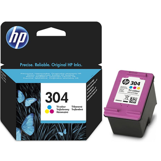 HP N9K05AE 304 Renkli Orjinal Kartuş - DeskJet 3720 / 3730 T7127 HP N9K05AE 304 Renkli Orjinal Kartuş - DeskJet 3720 / 3730 T7127