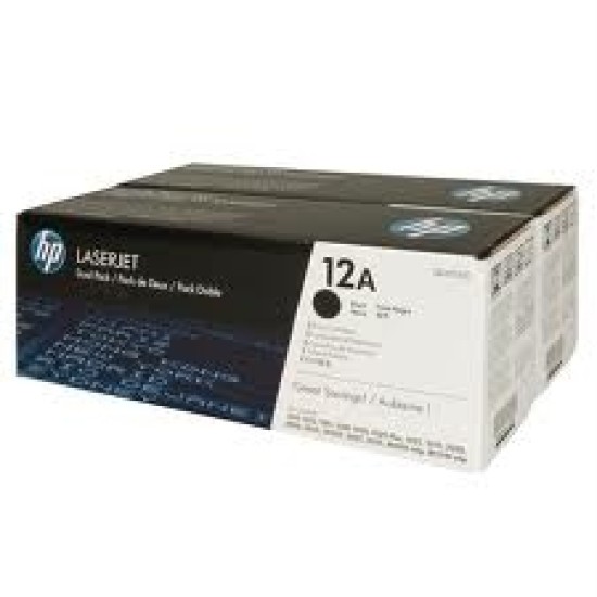 HP Q2612AD 12A Siyah Orjinal Toner 2li Paket - Laserjet 1010 T4648 HP Q2612AD 12A Siyah Orjinal Toner 2li Paket - Laserjet 1010 T4648