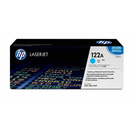 HP Q3961A 122A Mavi Orjinal Toner - LaserJet 2550 T8193