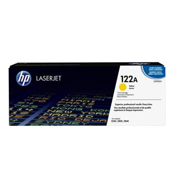 HP Q3962A 122A Sarı Orjinal Toner - LaserJet 2550 T8191
