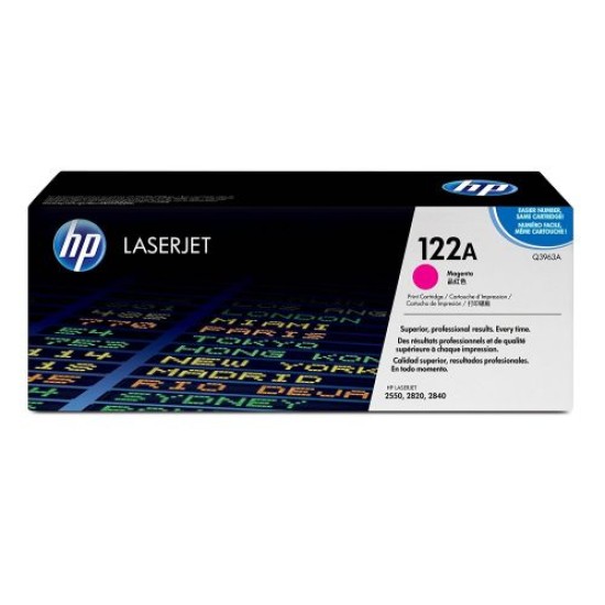 HP Q3963A 122A Kırmızı Orjinal Toner - LaserJet 2550 T8212