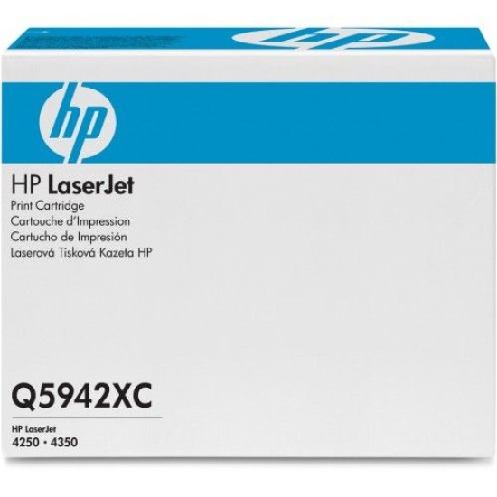 HP Q5942XC 42X Siyah Orjinal Toner - Laserjet 4250 T9242 HP Q5942XC 42X Siyah Orjinal Toner - Laserjet 4250 T9242