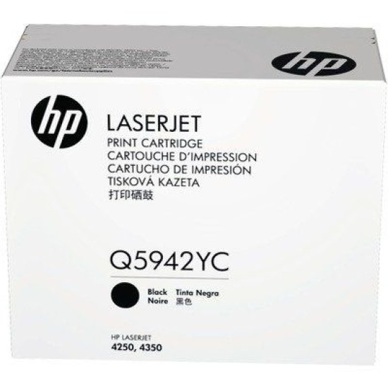 HP Q5942YC Siyah Orjinal Toner - Laserjet 4250 T5484 HP Q5942YC Siyah Orjinal Toner - Laserjet 4250 T5484