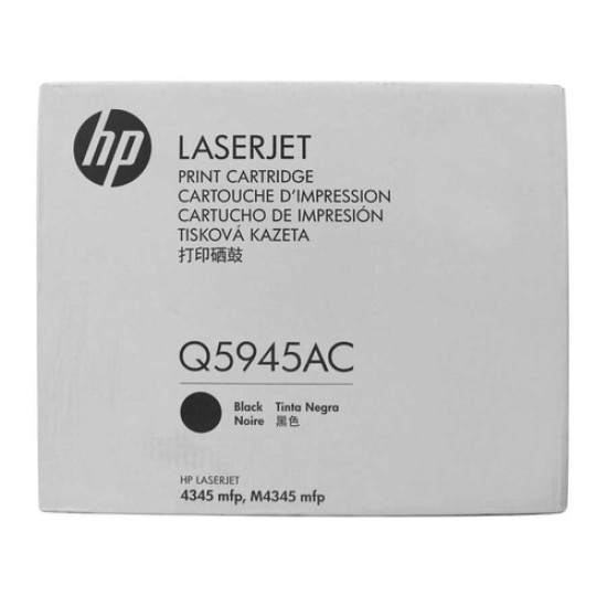 HP Q5945AC 45A Siyah Orjinal Toner - LaserJet 4345 T4179 HP Q5945AC 45A Siyah Orjinal Toner - LaserJet 4345 T4179