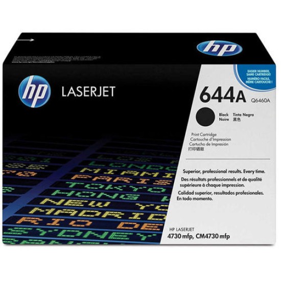 HP Q6460A 644A Siyah Orjinal Toner - CM4730 T11532 HP Q6460A 644A Siyah Orjinal Toner - CM4730 T11532