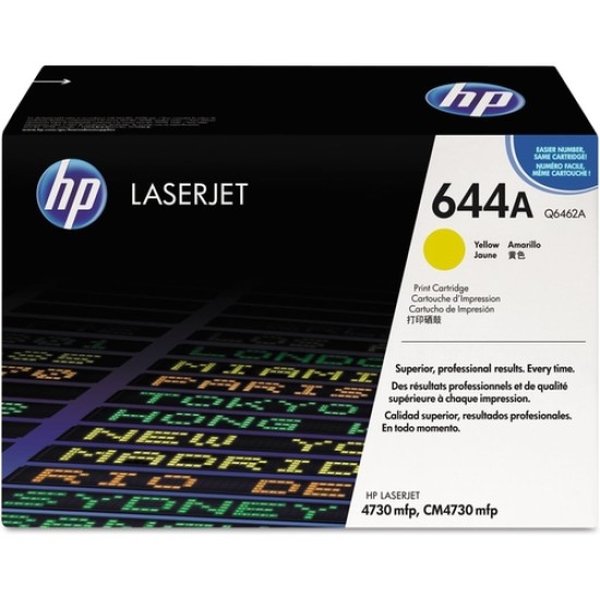 HP Q6462A 644A Sarı Orjinal Toner - CM4730 T5089 HP Q6462A 644A Sarı Orjinal Toner - CM4730 T5089