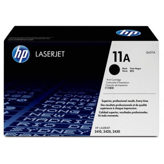 HP Q6511A 11A Siyah Orjinal Toner - LaserJet 2410 T4793 HP Q6511A 11A Siyah Orjinal Toner - LaserJet 2410 T4793