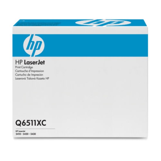 HP Q6511XC 11X Siyah Orjinal Toner - LaserJet 2410 T6842 HP Q6511XC 11X Siyah Orjinal Toner - LaserJet 2410 T6842