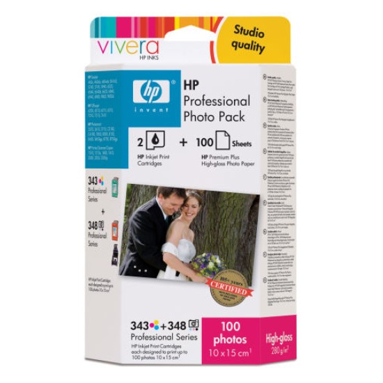 HP Q7960EE 343+348 Fotoğraf Paketi-Kartuş + 100 Adet Fotoğraf Kağıdı T10839 HP Q7960EE 343+348 Fotoğraf Paketi-Kartuş + 100 Adet Fotoğraf Kağıdı T10839
