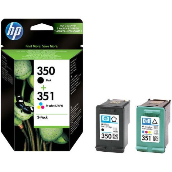 HP SD412EE 350/351 Siyah + Renkli Orjinal Kartuş Ekonomik Paket T6845 HP SD412EE 350/351 Siyah + Renkli Orjinal Kartuş Ekonomik Paket T6845