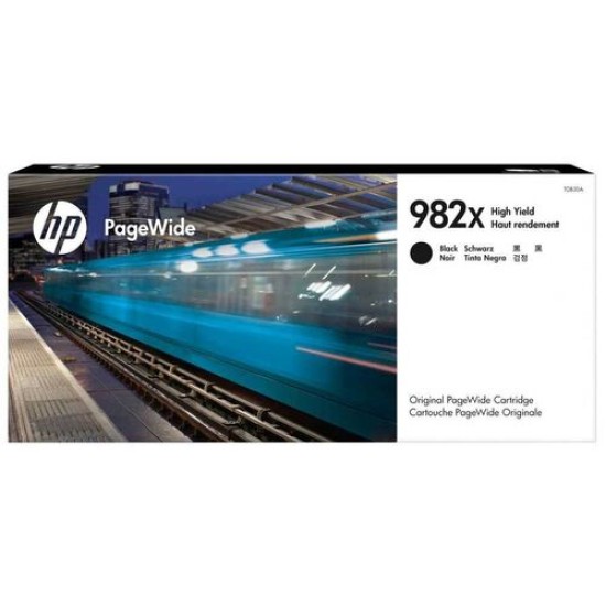 HP T0B30A 982X Siyah Yüksek Kapasite Orjinal Kartuş - PageWide Color 765 T12612 HP T0B30A 982X Siyah Yüksek Kapasite Orjinal Kartuş - PageWide Color 765 T12612