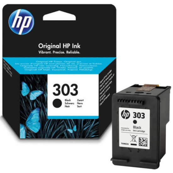 HP T6N02AE 303 Siyah Orjinal Kartuş - Envy Photo 6220 / 6230 T11822 HP T6N02AE 303 Siyah Orjinal Kartuş - Envy Photo 6220 / 6230 T11822