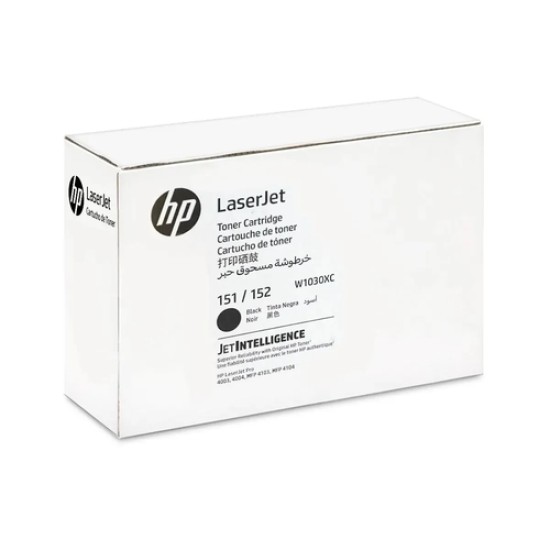 HP W1030XC 151/152X Siyah Orjinal Toner Özel Sözleşme Ürünü - LaserJet 4003W HP W1030XC 151/152X Siyah Orjinal Toner Özel Sözleşme Ürünü - LaserJet 4003W