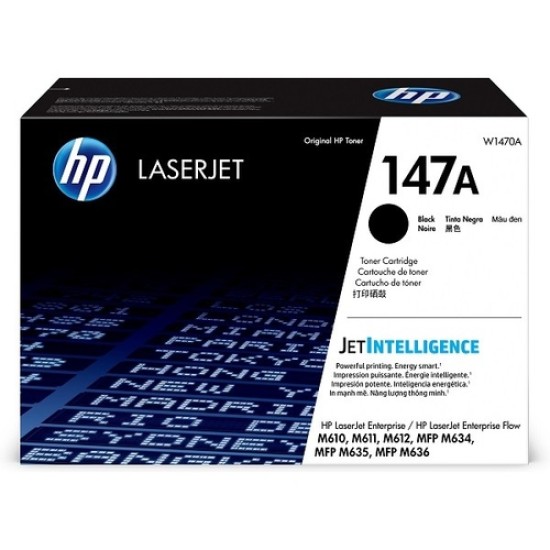 HP W1470A 147A Siyah Orjinal Toner - LaserJet M610dn T17204 HP W1470A 147A Siyah Orjinal Toner - LaserJet M610dn T17204