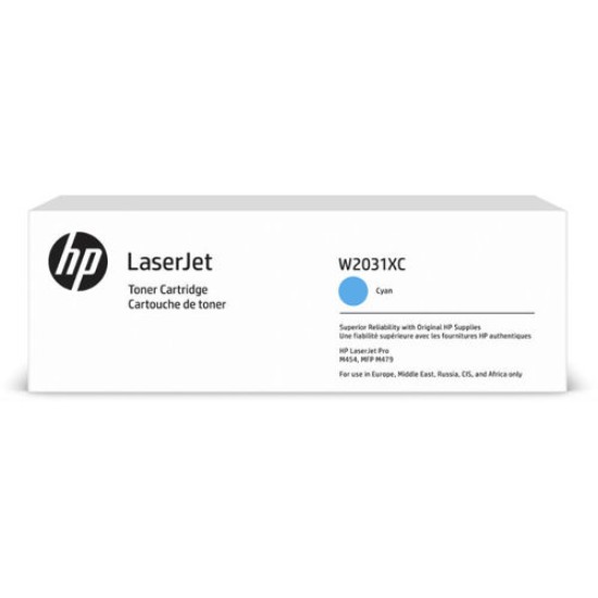 HP W2031XC 415X Mavi Orjinal Toner Yüksek Kapasite - Laserjet Pro M454 / M479 T11313 HP W2031XC 415X Mavi Orjinal Toner Yüksek Kapasite - Laserjet Pro M454 / M479 T11313