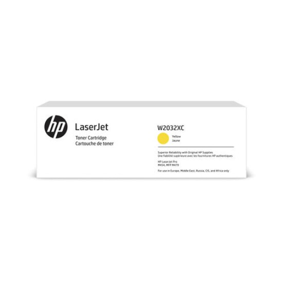 HP W2032XC 415X Sarı Orjinal Toner Yüksek Kapasite - Laserjet Pro M454 / M479 T11316 HP W2032XC 415X Sarı Orjinal Toner Yüksek Kapasite - Laserjet Pro M454 / M479 T11316