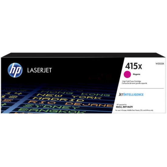 HP W2033X 415X Kırmızı Orjinal Toner Yüksek Kapasite - Laserjet Pro M454 / M479 T11318 HP W2033X 415X Kırmızı Orjinal Toner Yüksek Kapasite - Laserjet Pro M454 / M479 T11318
