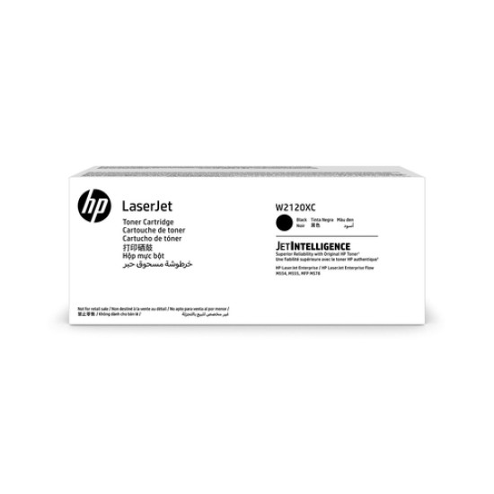 HP W2120XC 212X Siyah Orjinal Toner Yüksek Kapasite - M554dn / M555dn