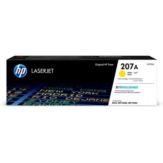 HP W2212A 207A Sarı Orjinal Toner - M255dw / M282nw T12512 HP W2212A 207A Sarı Orjinal Toner - M255dw / M282nw T12512