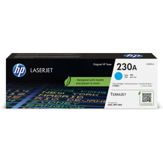 HP W2301A 230A Mavi Orjinal Toner - LaserJet Pro 4203dn