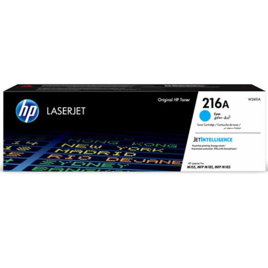 HP W2411A 216A Mavi Orjinal Toner - LaserJet M182n / M183fw T13105