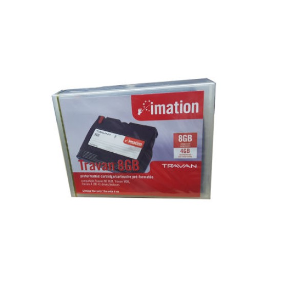 Imation Travan 8 GB, 8 GB/4 GB Data Kartuş T7570 Imation Travan 8 GB, 8 GB/4 GB Data Kartuş T7570