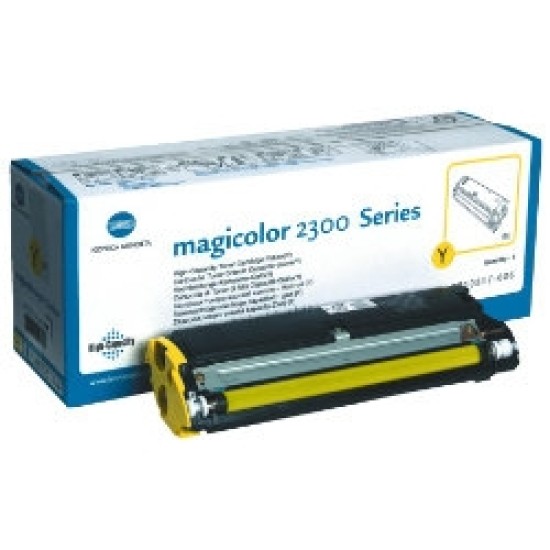 Konica Minolta 1710517-006 Sarı Orjinal Toner - 2300DL T4608 Konica Minolta 1710517-006 Sarı Orjinal Toner - 2300DL T4608