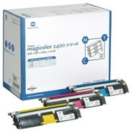 Konica Minolta 1710595-001 3 Renkli Orjinal Toner - 2400W / 2340DL T5489