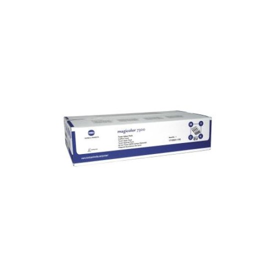 Konica Minolta 7300 4'Lü Set Orjinal Toner - MC7300 T10334 Konica Minolta 7300 4'Lü Set Orjinal Toner - MC7300 T10334