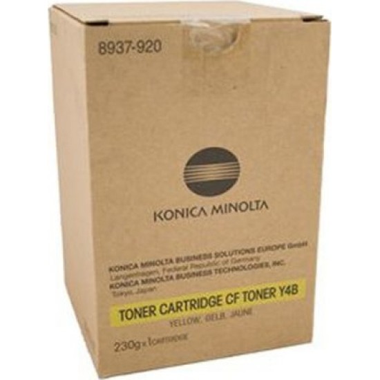 Konica Minolta 8937-920 Sarı Orjinal Toner - CF2002 / CF3102 T3991 Konica Minolta 8937-920 Sarı Orjinal Toner - CF2002 / CF3102 T3991