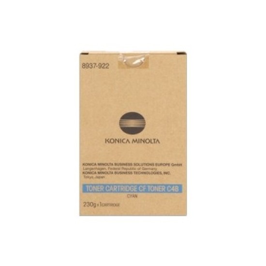Konica Minolta 8937-922 Mavi Orjinal Toner - CF2002 / CF3102 T3994 Konica Minolta 8937-922 Mavi Orjinal Toner - CF2002 / CF3102 T3994