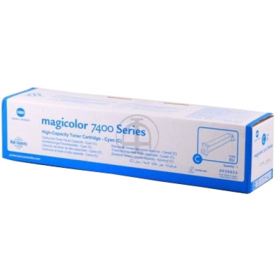 Konica Minolta 8938624 Mavi Orjinal Toner - 7400 T4343 Konica Minolta 8938624 Mavi Orjinal Toner - 7400 T4343