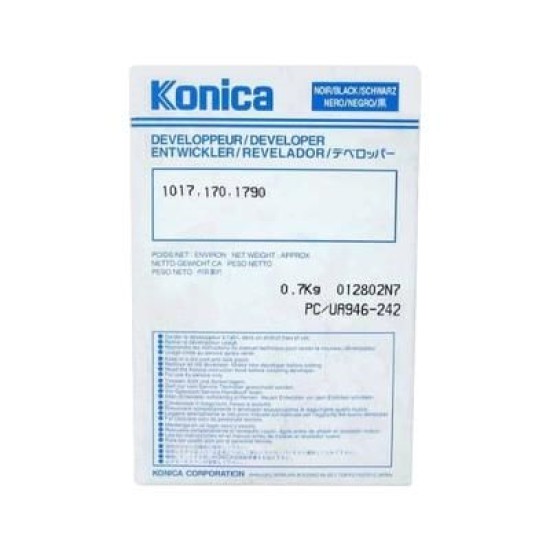 Konica Minolta 946-222 Orjinal Developer - 1790 / 2590 T9584 Konica Minolta 946-222 Orjinal Developer - 1790 / 2590 T9584