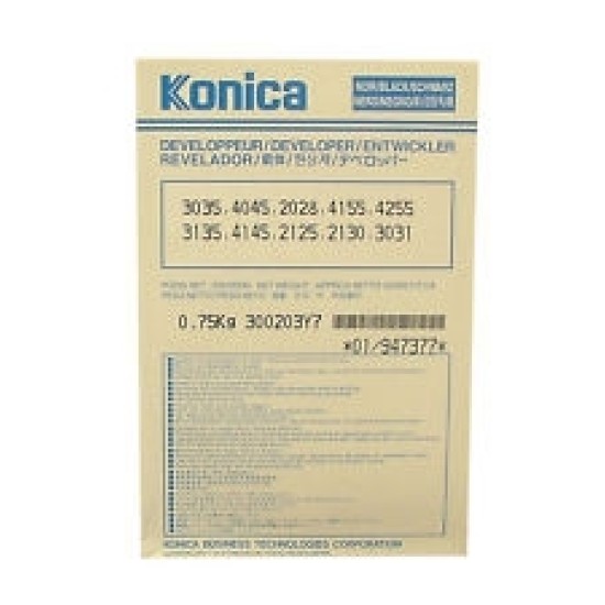 Konica Minolta 947377 Orjinal Developer - 3035 / 4045 T3182 Konica Minolta 947377 Orjinal Developer - 3035 / 4045 T3182