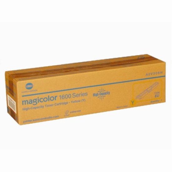 Konica Minolta A0V306H Sarı Orjinal Toner - 1600W / 1650EN T9868 Konica Minolta A0V306H Sarı Orjinal Toner - 1600W / 1650EN T9868