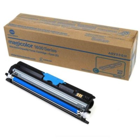 Konica Minolta A0V30GH Mavi Orjinal Toner - 1600W T4266 Konica Minolta A0V30GH Mavi Orjinal Toner - 1600W T4266