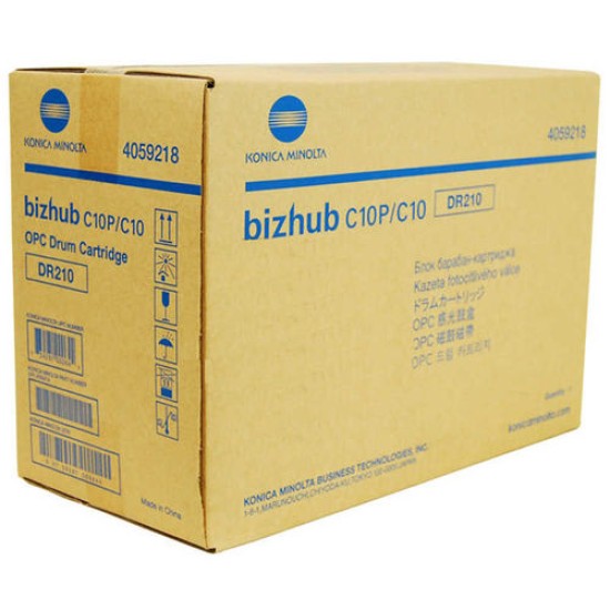 Konica Minolta DR-210 4059218 Orjinal Drum Ünitesi - C10P / C10 T12147 Konica Minolta DR-210 4059218 Orjinal Drum Ünitesi - C10P / C10 T12147