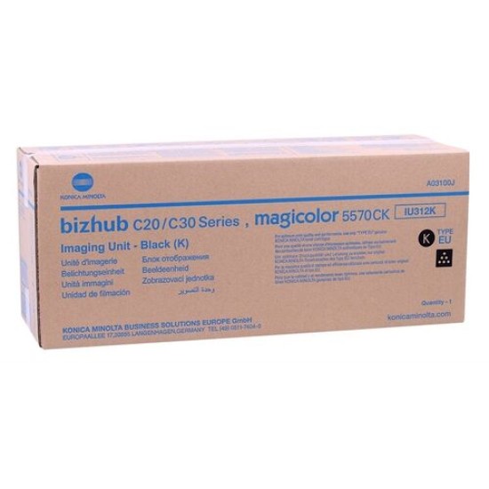 Konica Minolta IU-312BK A03100J Siyah Orjinal Drum Ünitesi - Bizhub C20 / C30 T16089 Konica Minolta IU-312BK A03100J Siyah Orjinal Drum Ünitesi - Bizhub C20 / C30 T16089