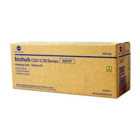 Konica Minolta IU-312Y A03105J Sarı Orjinal Drum Ünitesi - Bizhub C20 / C30 T3305 Konica Minolta IU-312Y A03105J Sarı Orjinal Drum Ünitesi - Bizhub C20 / C30 T3305