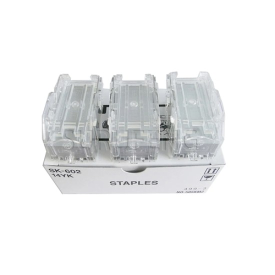 Konica Minolta SK-602 505KM2 3lü Paket Orjinal Zımba Kartuşu - Bizhub C203 / C300 Konica Minolta SK-602 505KM2 3lü Paket Orjinal Zımba Kartuşu - Bizhub C203 / C300