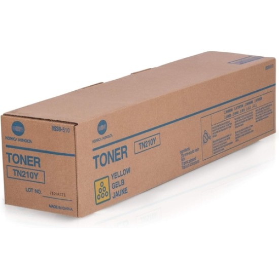 Konica Minolta TN-210Y 8938-510 Sarı Orjinal Toner - C250 / C252 T4474 Konica Minolta TN-210Y 8938-510 Sarı Orjinal Toner - C250 / C252 T4474