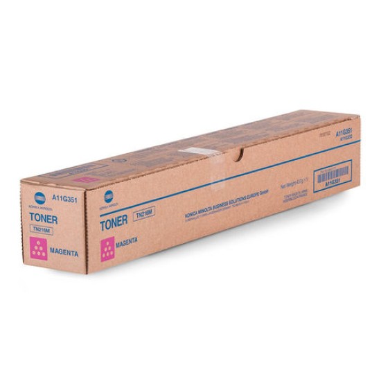 Konica Minolta TN-216M A11G351 Kırmızı Orjinal Toner - C220 / C280 T4669 Konica Minolta TN-216M A11G351 Kırmızı Orjinal Toner - C220 / C280 T4669