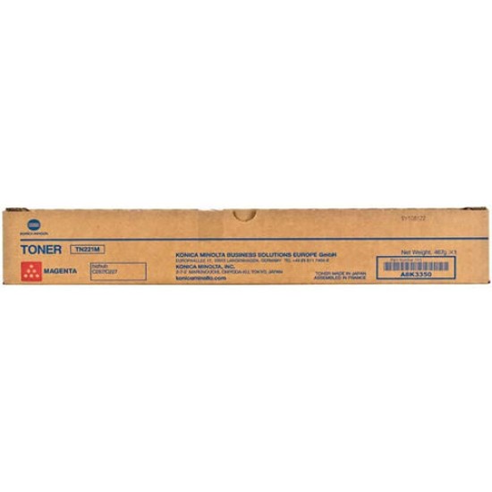 Konica Minolta TN-221M A8K3350 Kırmızı Orjinal Toner - C287 / C227 T13138 Konica Minolta TN-221M A8K3350 Kırmızı Orjinal Toner - C287 / C227 T13138
