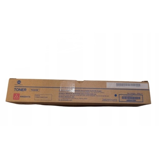 Konica Minolta TN-324M A8DA35H Kırmızı Orjinal Kartuş - Bizhub C258 / C308 Konica Minolta TN-324M A8DA35H Kırmızı Orjinal Kartuş - Bizhub C258 / C308
