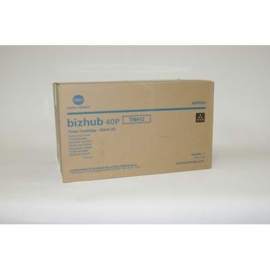 Konica Minolta TN-412 A0FP023 Siyah Orjinal Toner - 40P T5192 Konica Minolta TN-412 A0FP023 Siyah Orjinal Toner - 40P T5192